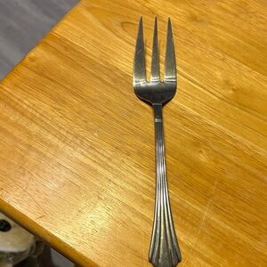 Three-Prong Stainless Serving Fork - Silver